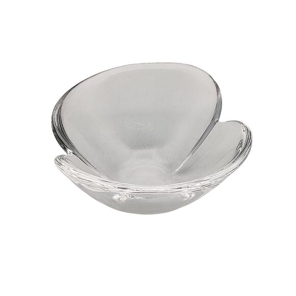 Holmegaard Glass Works "Duo" Small Hand-Blown Bowl Dish by Torben Jørgensen - Picture 3 of 8